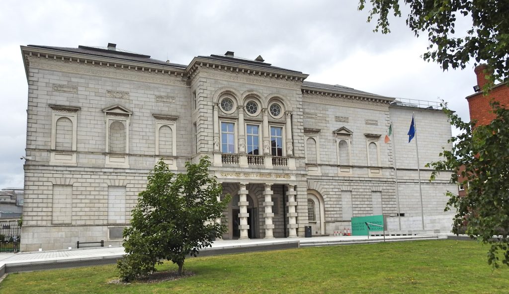 The National Art Gallery of Ireland building in Merrion Square, Dublin City Centre - Leisure Travel Enterprises