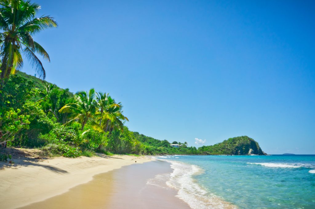 Beautiful view of Tortola beach, British Virgin Islands - Leisure Travel Enterprises