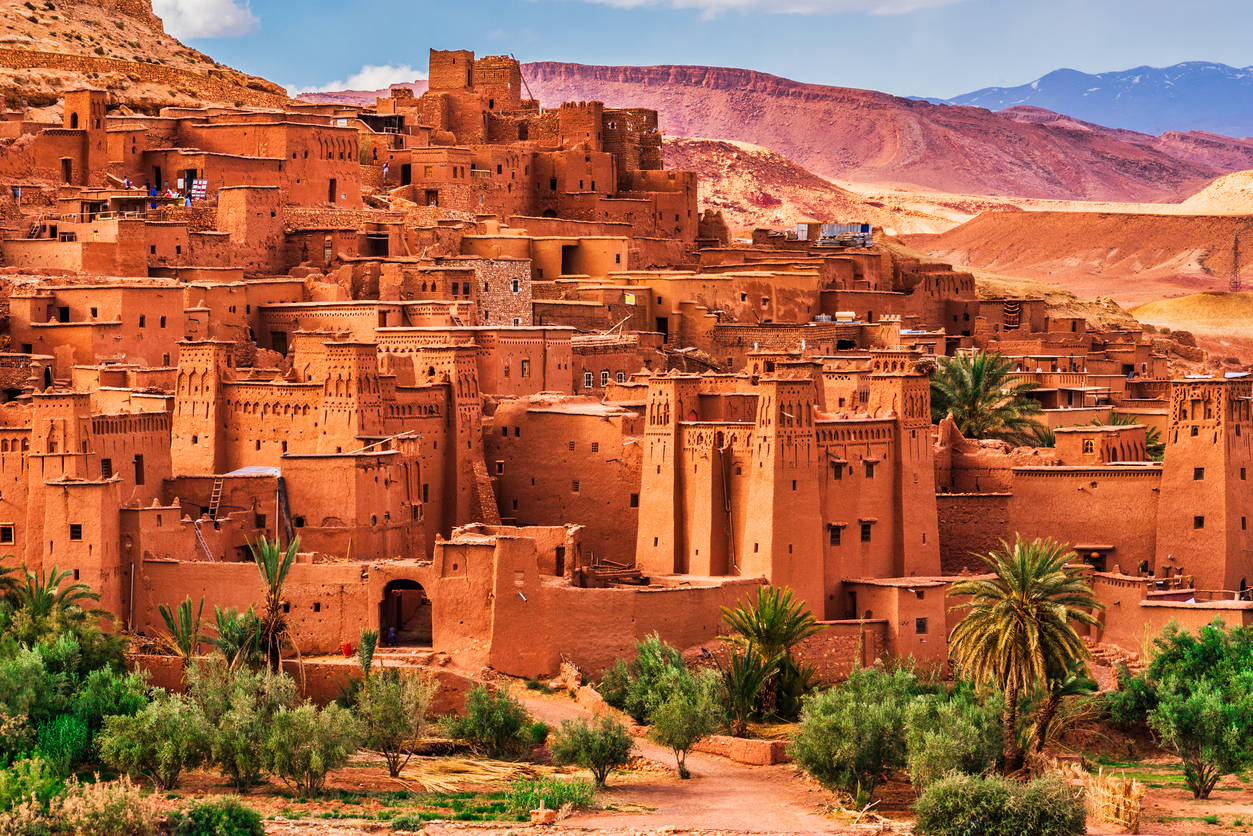 Ait Benhaddou - Ancient city in Morocco - LTE