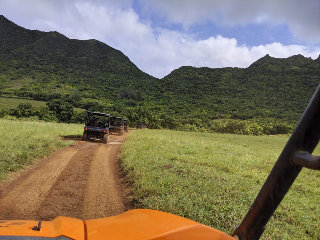 Kauai off roading from the Kipu Ranch jeep tour adventure - Leisure Travel Enterprises 