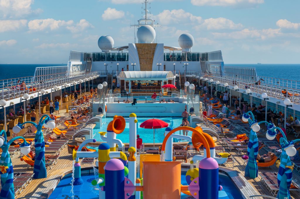 Family fun cruise ship with water slides - Leisure Travel Enterprises