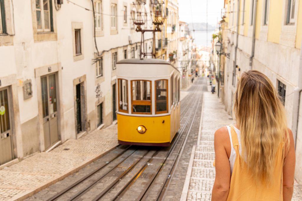 Young woman solo traveling in Lisbon - Leisure Travel Enterprises 