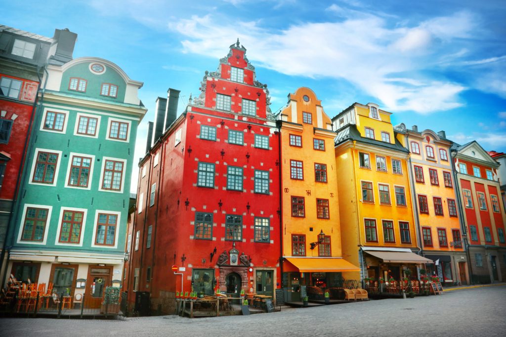 Stortorget place in Gamla stan, Stockholm - LTE